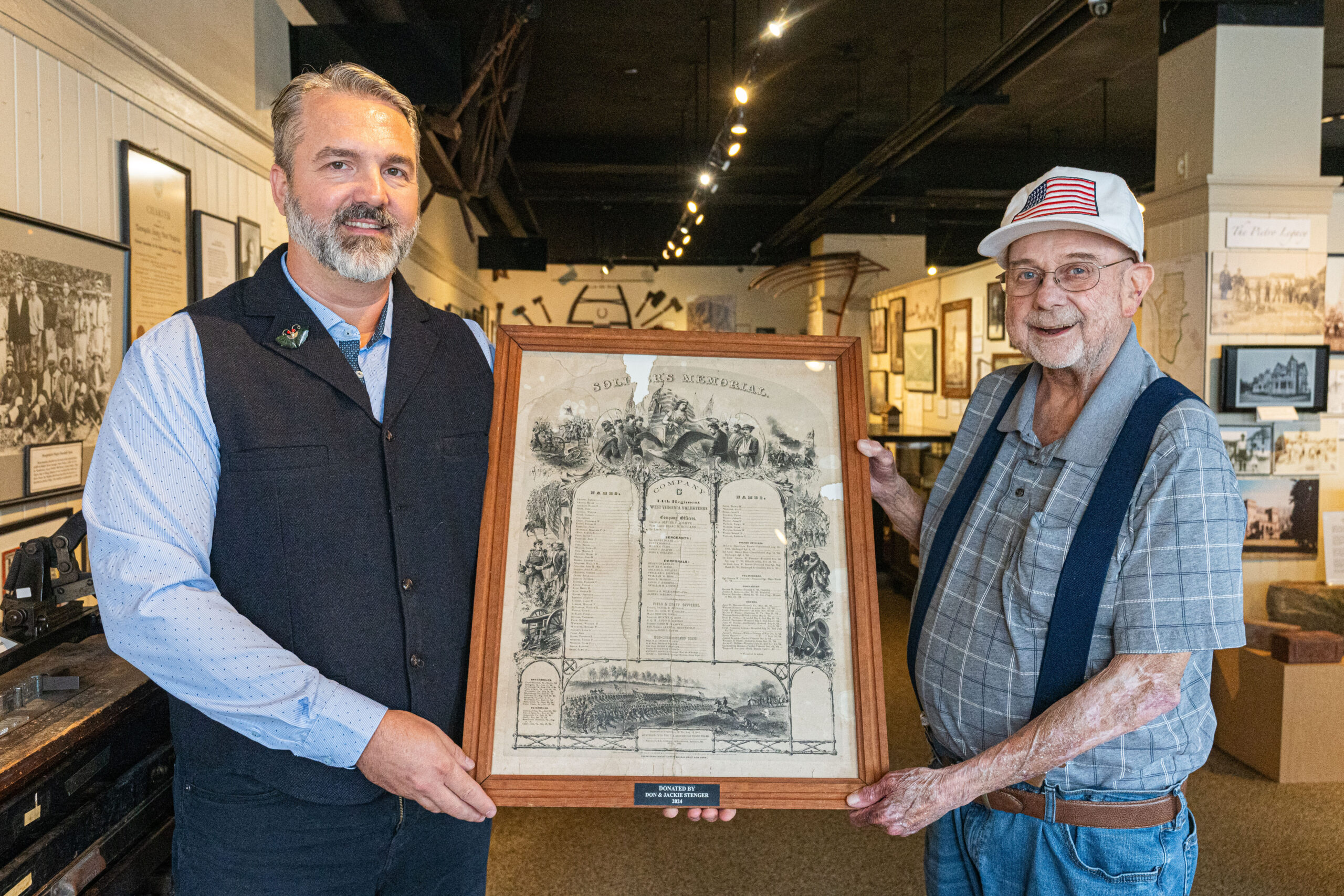 Morgantown man puts a shine on county's Civil War history